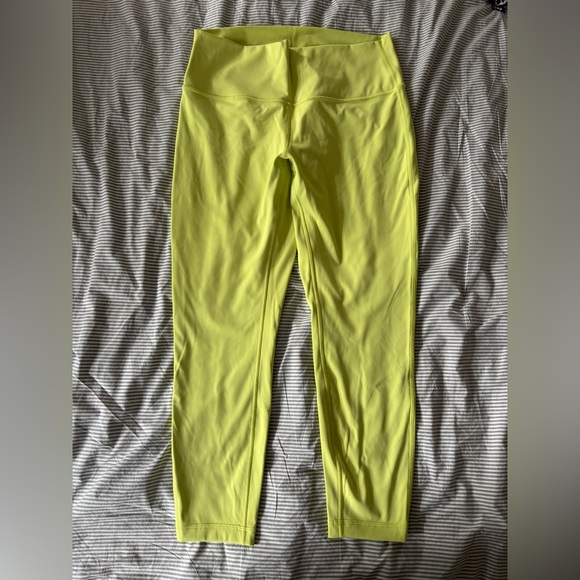 lululemon athletica Yellow Leggings - Picture 1 of 7